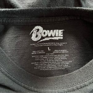 David Bowie t shirt